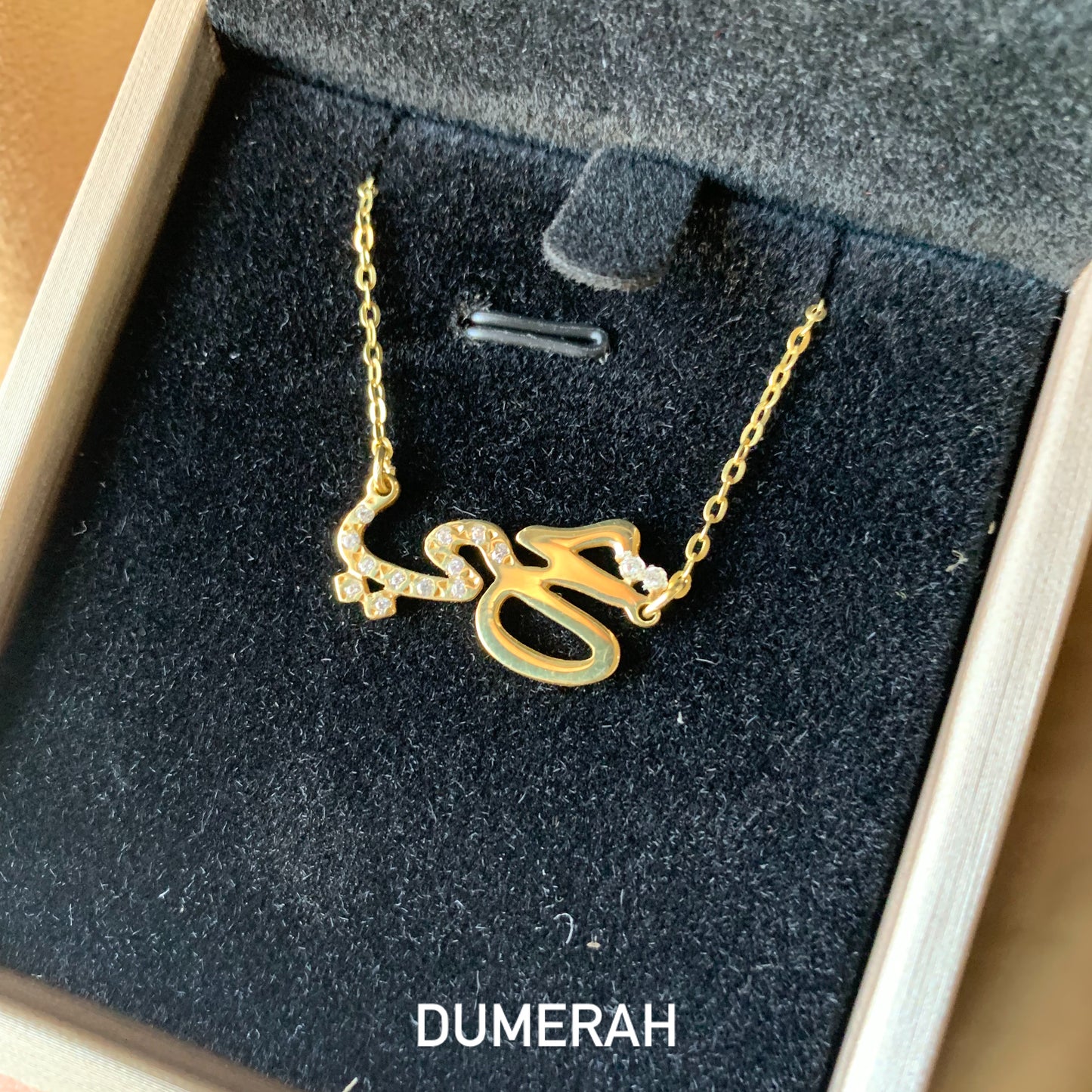 Arabic Name with Zircons