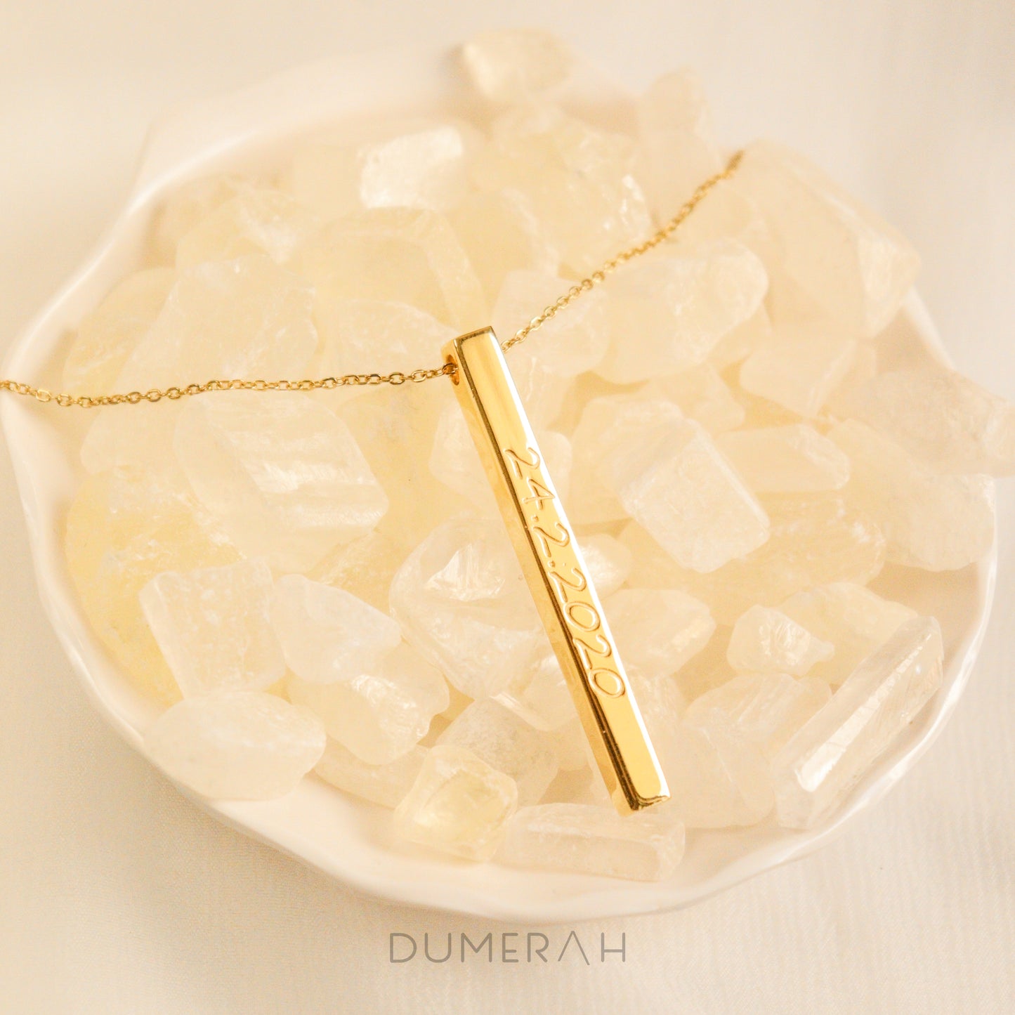 3D Bar Necklace