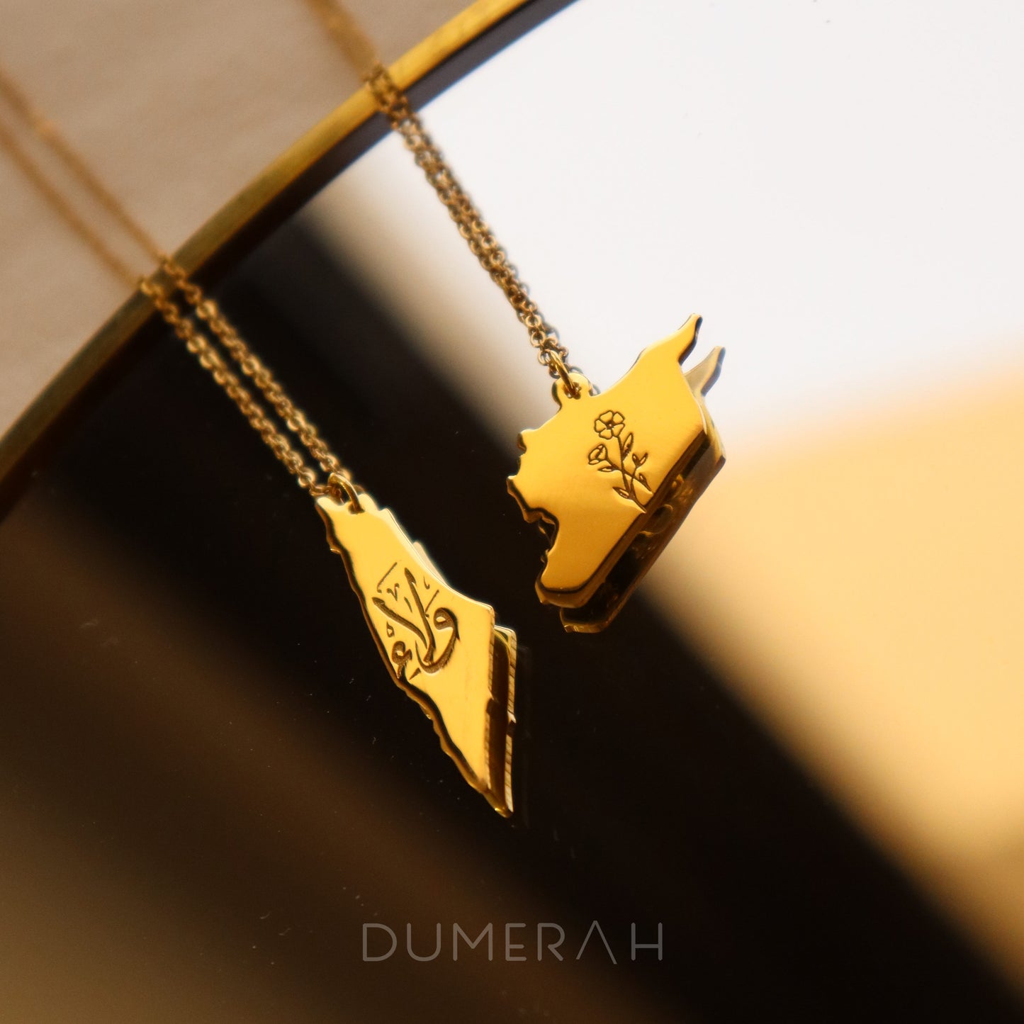 Map Necklace