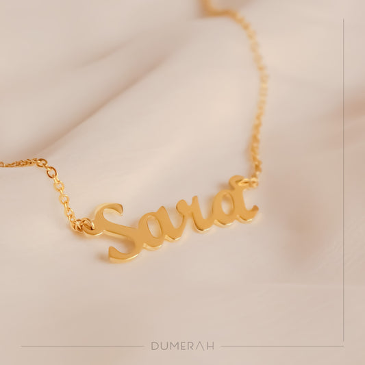 Name Necklace "English"